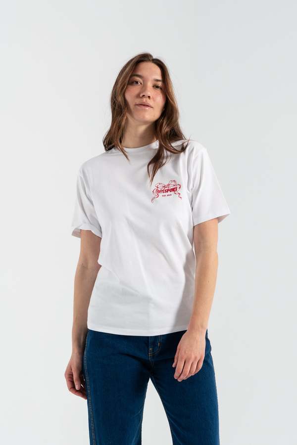 OperaSPORT Edith Unisex T-Shirt - White