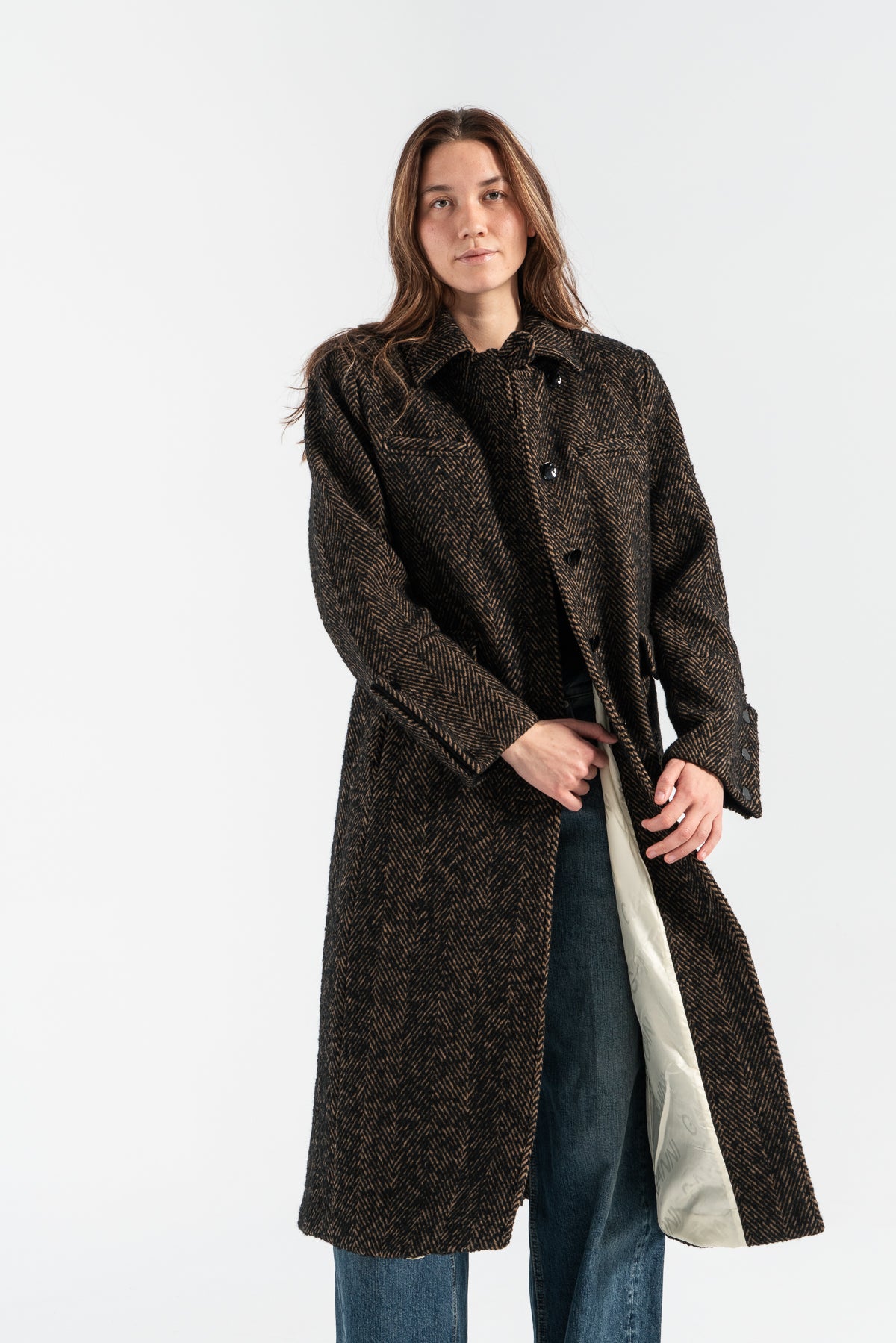 【極希少】00aw stone  lana wool coat 極希少】00aw stone lana wool coat COAT IN LUXURY WOOL AND