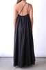 Closed Cotton Maxi Dress - Black - Thumbnail 2