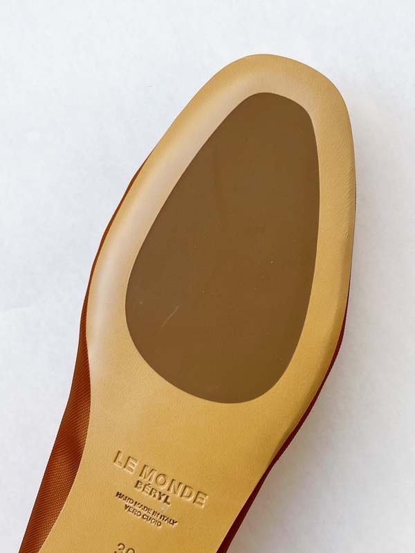 Le Monde Beryl Luna Mesh Slipper - Cognac Le Monde Beryl Luna Mesh Slipper - Cognac