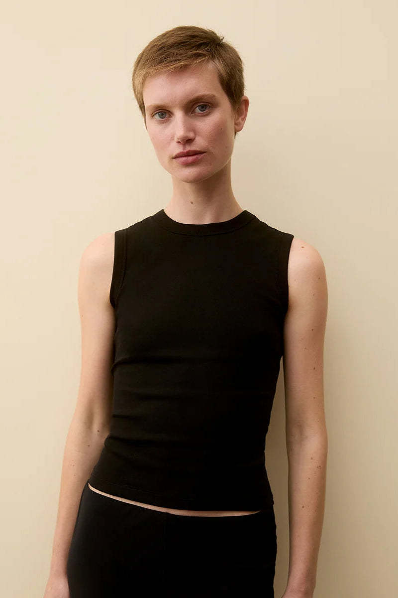FLORE FLORE Esme Tank - Black