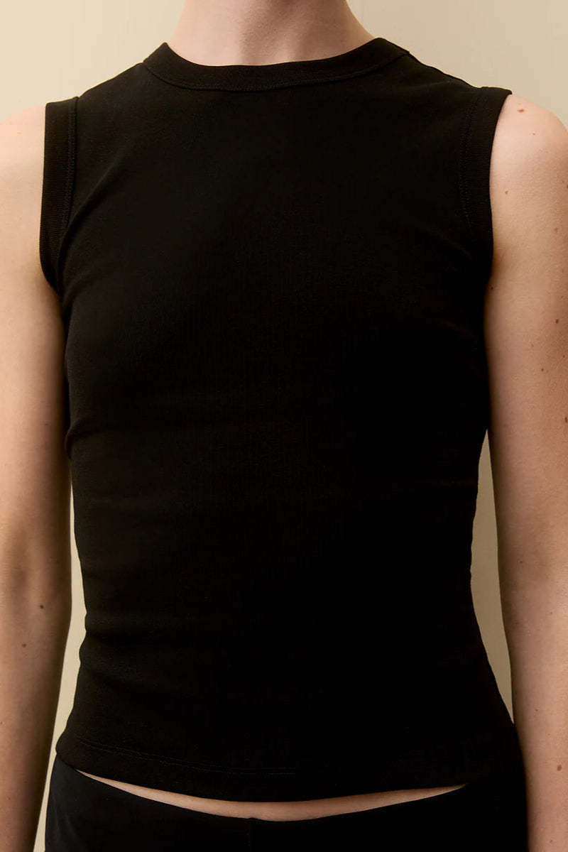 FLORE FLORE Esme Tank - Black