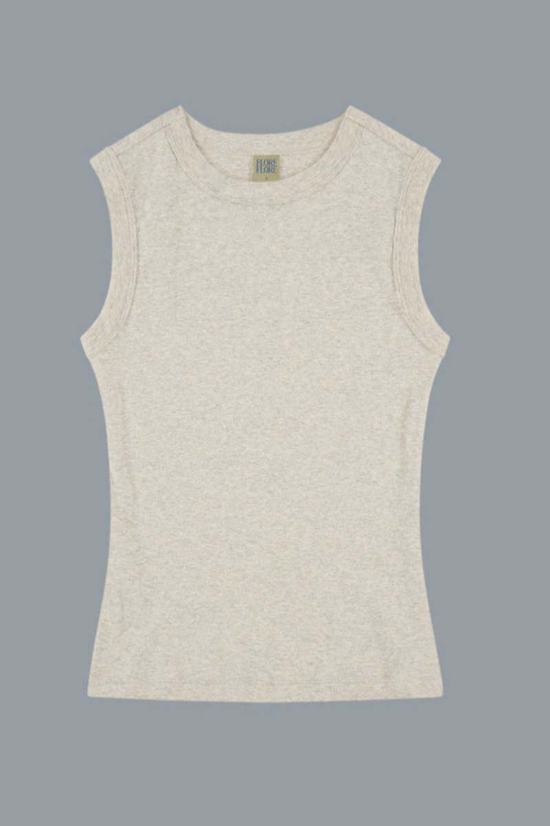 FLORE FLORE Esme Tank - Heather Grey