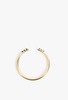 Jennie Kwon Black Equilibrium Cuff  - 14k Gold/Black Diamond - Thumbnail 2