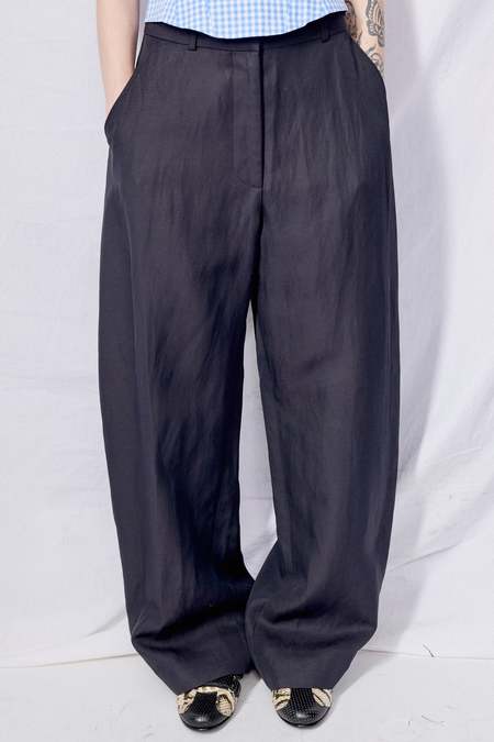 Studio Nicholson JUDD PANTS - MADRAS LIGHTWEIGHT COTTON
