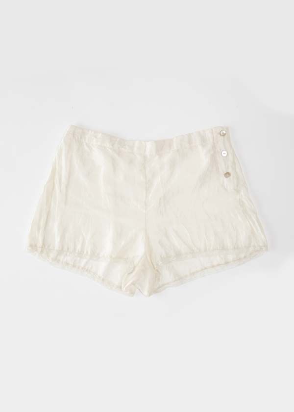 Work of Fiction Tap Pant - Pearl