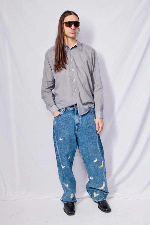 Our Legacy Indigo Butterfly Vast Cut Jeans | Garmentory