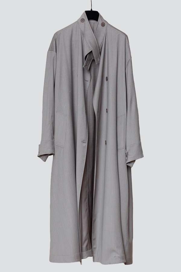 Gabriela Coll Garments No.65 Oversized Coat - Grey | Garmentory