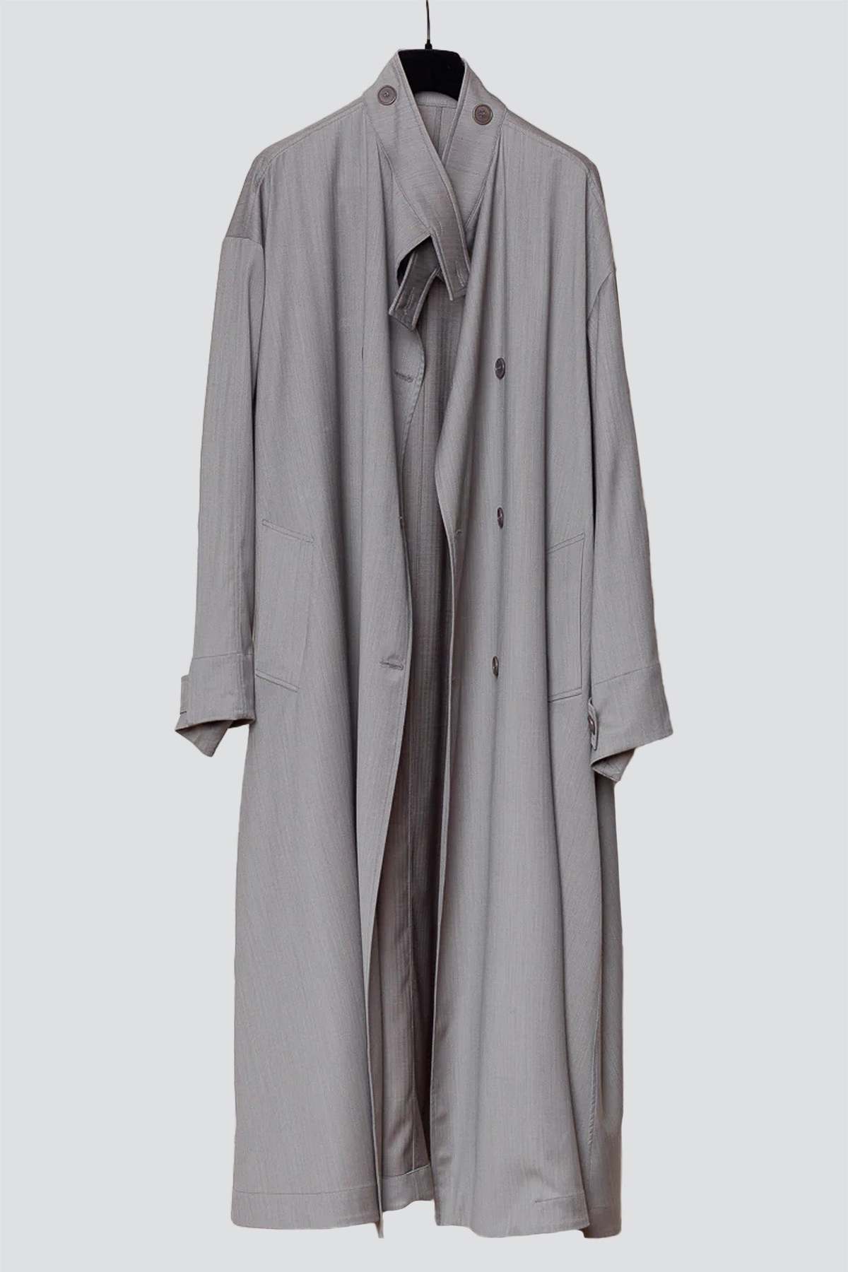Gabriela Coll Garments No.65 Oversized Coat - Grey | Garmentory