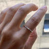 Jennie Kwon Designs Petite Baguette Equilibrium Ring - Gold - Thumbnail 3