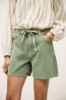 Ba&sh Facha Bermuda Shorts - Vert - Thumbnail 4
