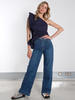 Nümph Nuparis Long Jeans - Mid Blue - Thumbnail 2