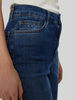 Nümph Nuparis Long Jeans - Mid Blue - Thumbnail 3