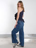 Nümph Nuparis Long Jeans - Mid Blue - Thumbnail 5