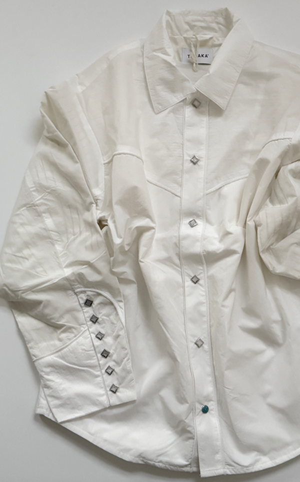 Tanaka Coach Shirt - White | Garmentory