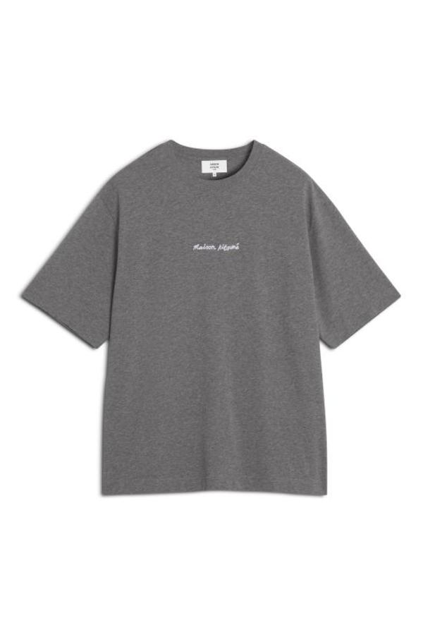 Maison Kitsun T-Shirt - Medium Grey Melange