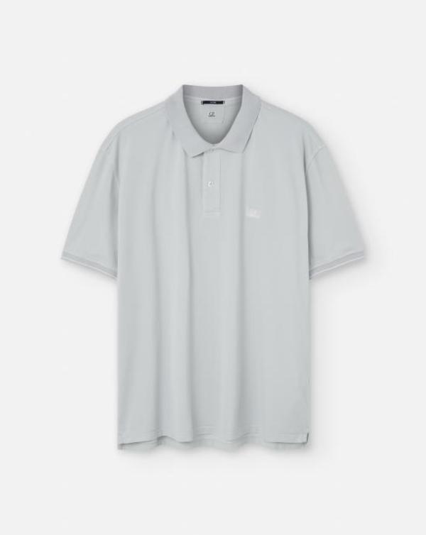 C.P. Company 18CMPL130A006263G800 Polo Shirt - Blue Fox