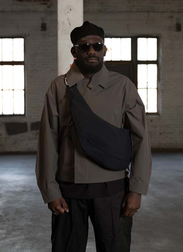 GOLDWIN 0 Helicoid Across Body Bag - Black | Garmentory