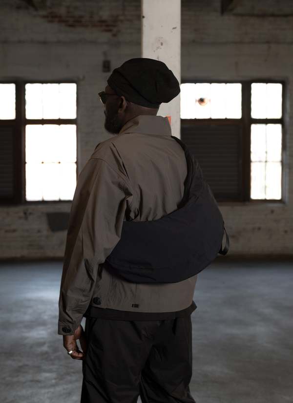 GOLDWIN 0 Helicoid Across Body Bag - Black | Garmentory