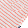 Petit Bateau Baby Romper - Apricot Orange Stripes - Thumbnail 3