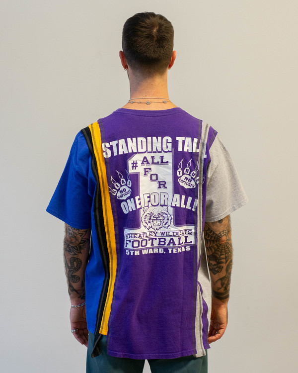 Needles 7 Cut Wide Tee College A Needles 7 Cut Wide Tee College A