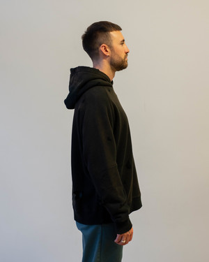 Needles Darts Sweat Hoody - Black | Garmentory