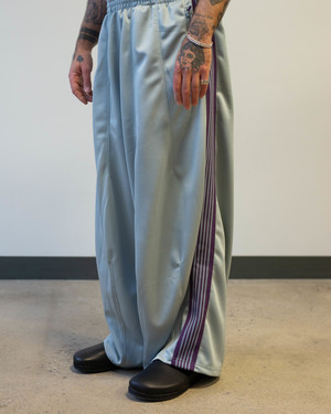 Needles H.D. Track Pant - Poly Smooth Sax | Garmentory