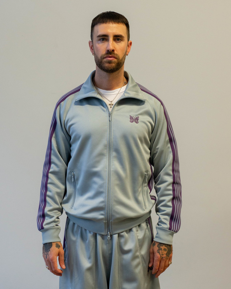 Needles Track Jacket - Poly Smooth Purple | HAVEN