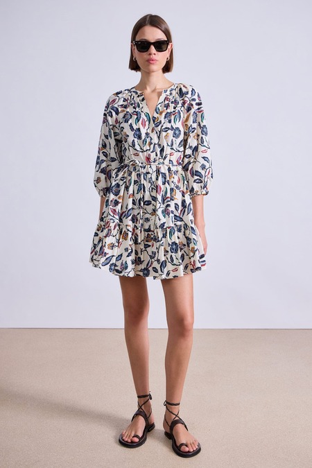 Apolina Tara Dress in Blue Stone | Garmentory 