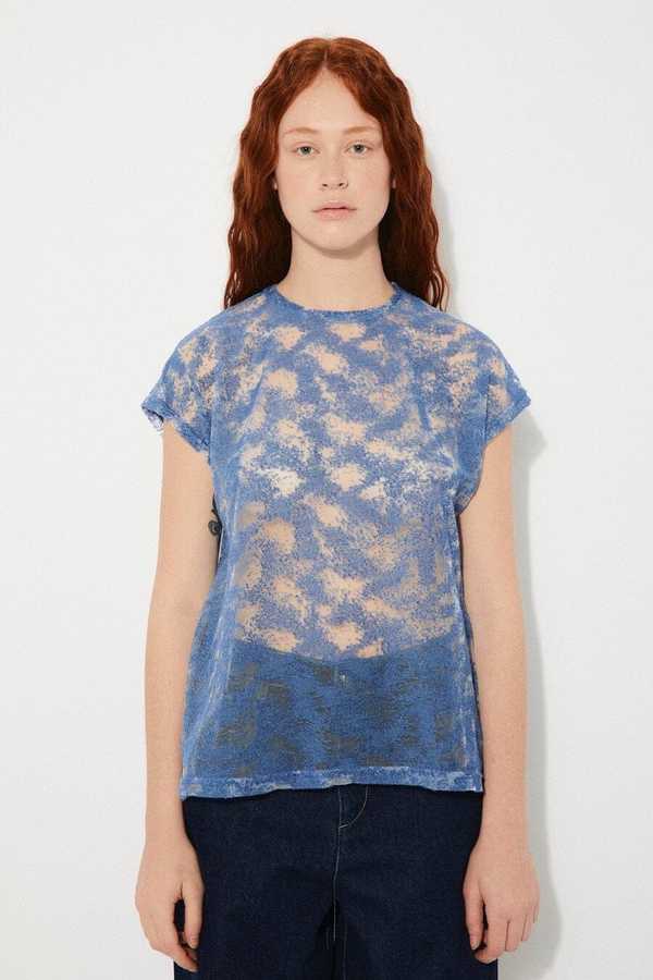 Rita Row Musel Top - Blue | Garmentory