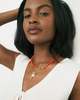 Lola Sonia Gemstone Necklace - Papaya - Thumbnail 3
