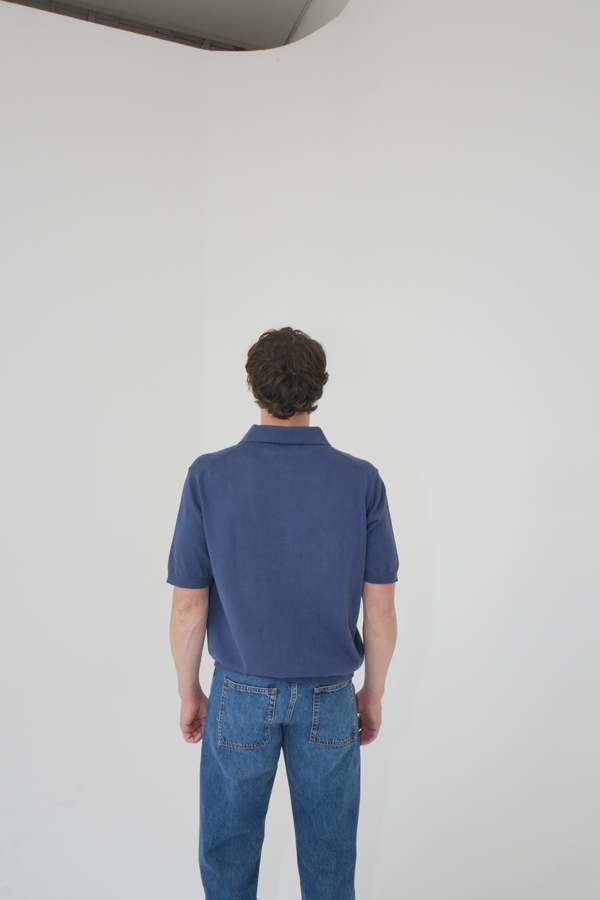 Another Aspect Another Polo Shirt 3.0 - Light Blue | Garmentory