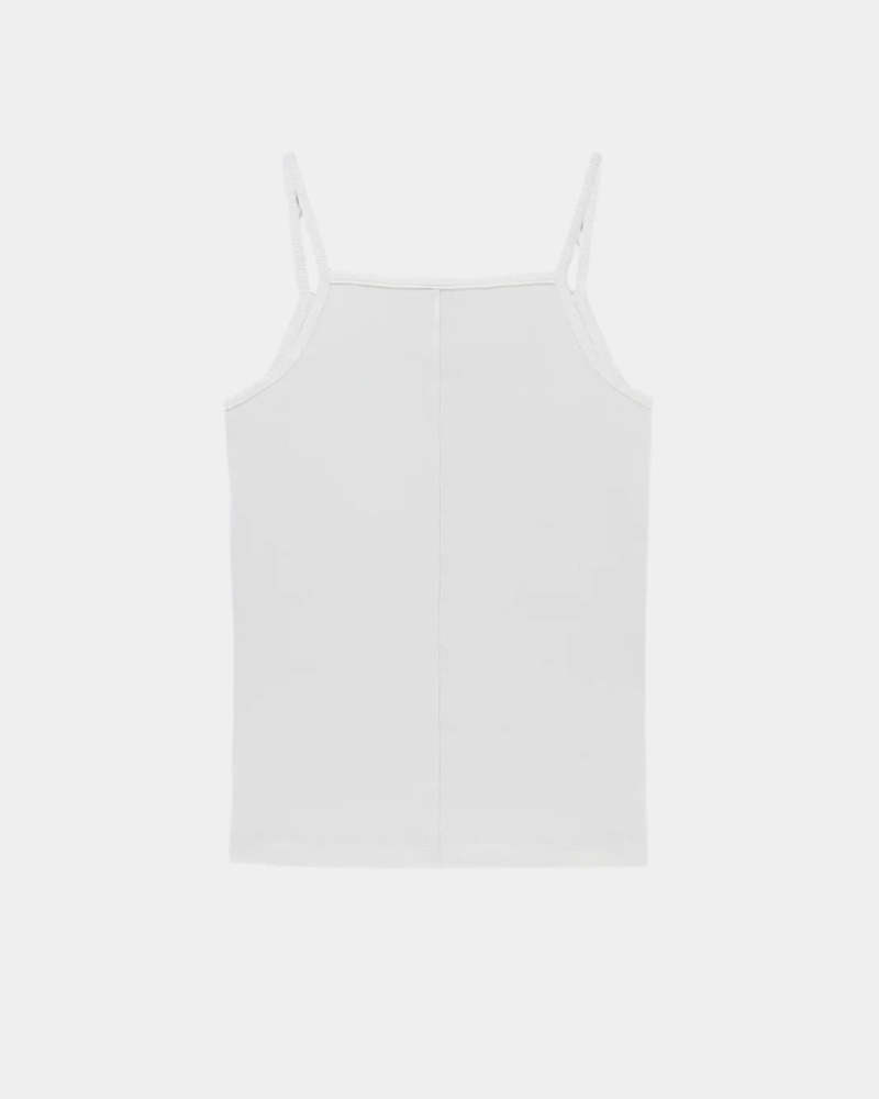 FLORE FLORE Bibi Cami Top - White FLORE FLORE Bibi Cami Top - White