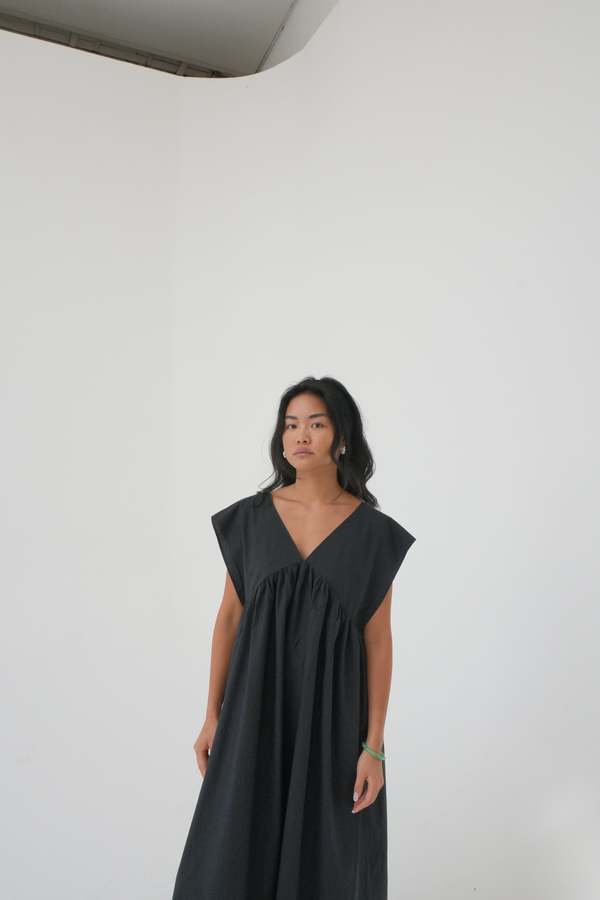 Baserange Cable Dress - Black | Garmentory