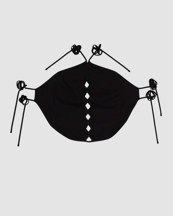 Baserange Cessa Ligo Top - Black | Garmentory