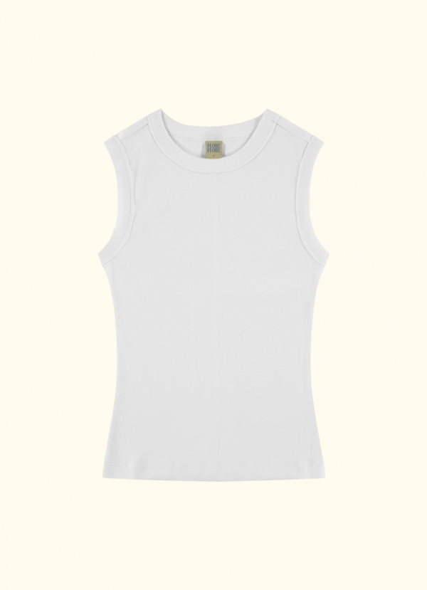 FLORE FLORE ESM Tank - White FLORE FLORE ESM Tank - White