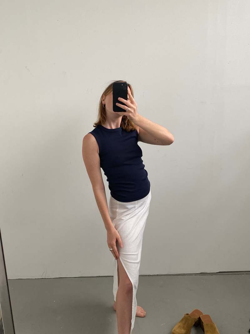 FLORE FLORE ESM Tank - Navy FLORE FLORE ESM Tank - Navy
