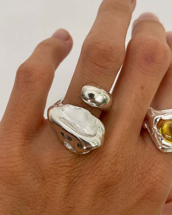 Simuero Huella-01 Silver925 リング HUELLA-01 - Handmade silver ring | Simuero