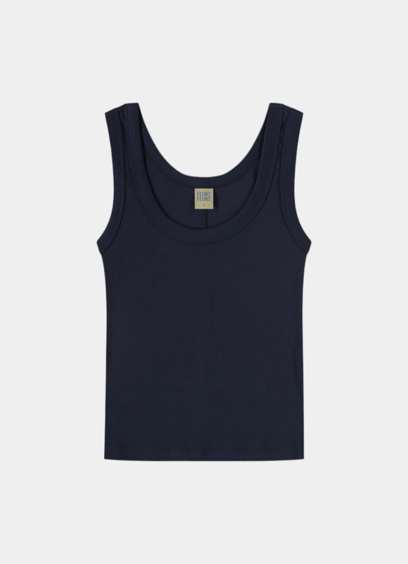 Flore Flore Hillie Tank - Navy Flore Flore Hillie Tank - Navy