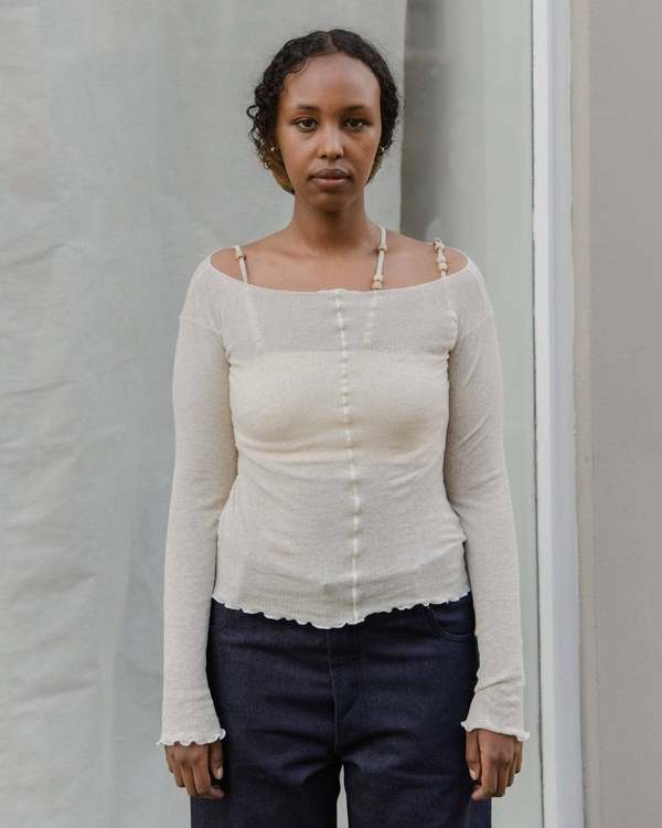 Baserange Pama Longsleeve - Off White | Garmentory