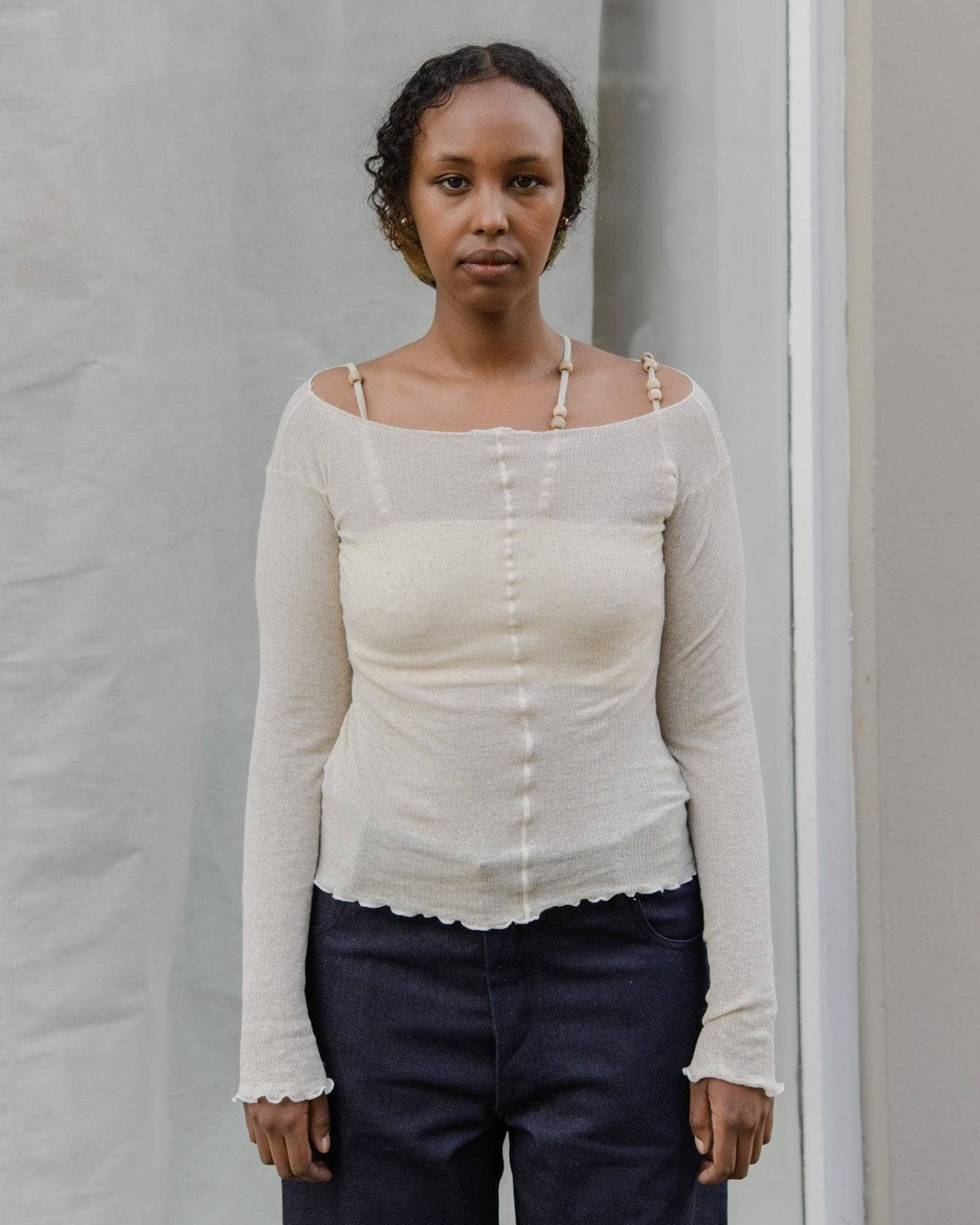 Baserange Pama Longsleeve - Off White | Garmentory