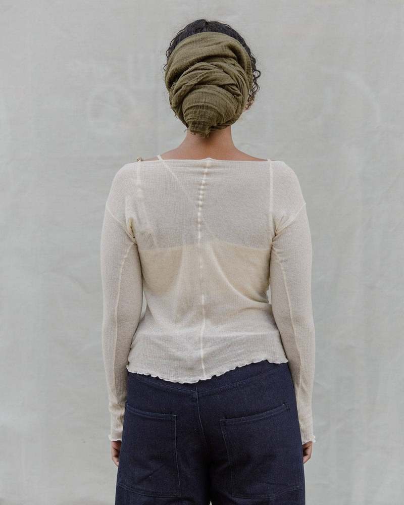 Baserange Pama Longsleeve - Off White | Garmentory