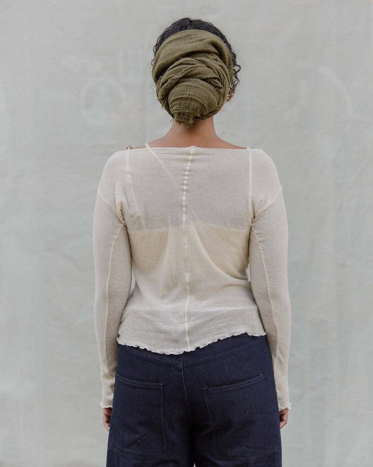 Baserange Pama Longsleeve - Off White | Garmentory