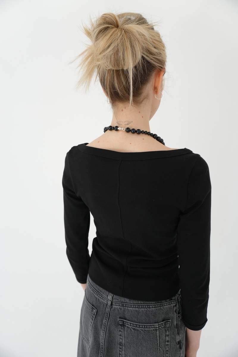 FLORE FLORE Steffi Tee - Black