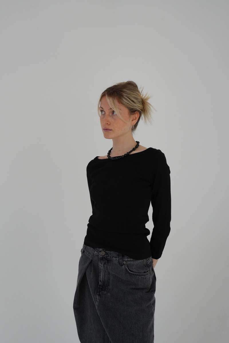 FLORE FLORE Steffi Tee - Black