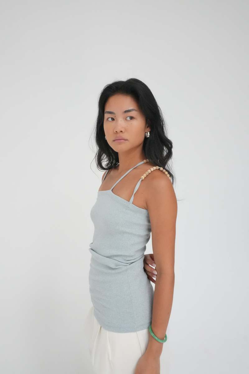 【新品未使用】BASERANGE Tav Tank XS Tav Tank in Assortment | Recycled denim rib | en | Baserange