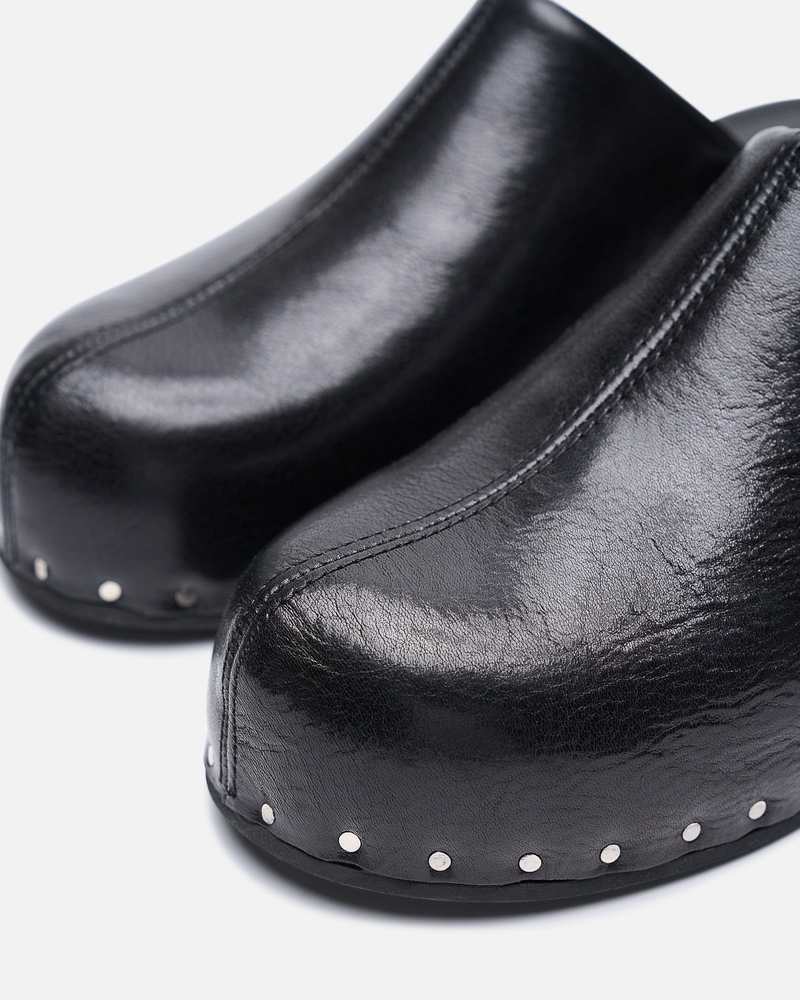 【関税込み】OUR LEGACY ブラック Naoto クロッグ Our Legacy Naoto Clog Supple Leather Black – Neighbour