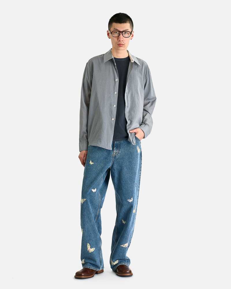 Our Legacy Vast Cut Pants - Indigo Butterfly | Garmentory