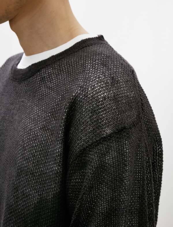 seya.【KOMOREBI JACQUARD SWEATER】 Seya Komorebi Sweater - Rust | Garmentory
