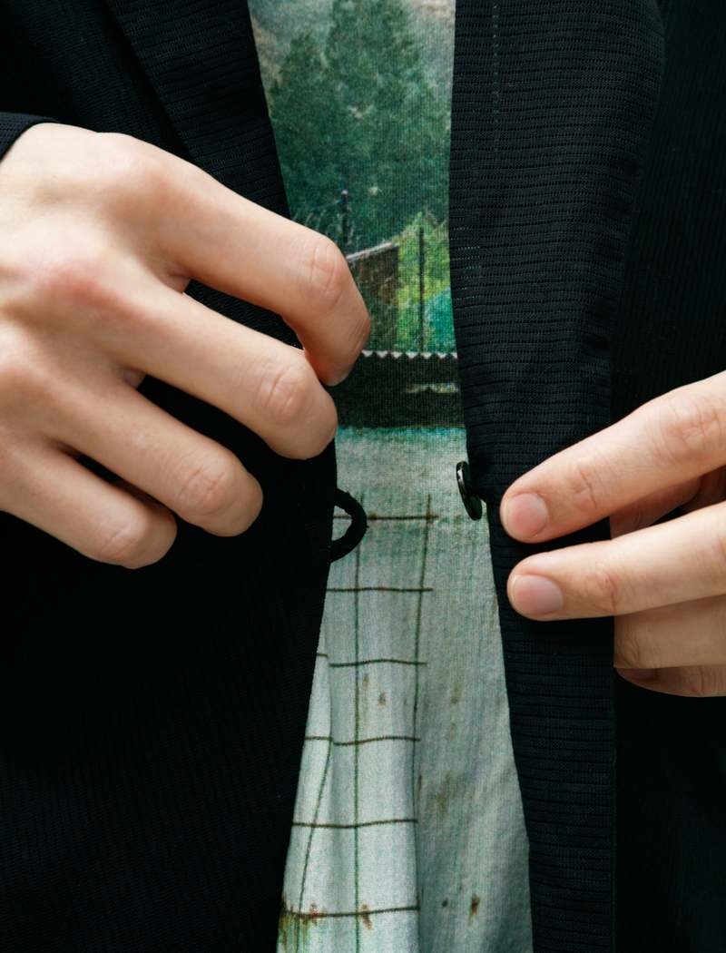 Seya Mens Meitei Jacket - Night River